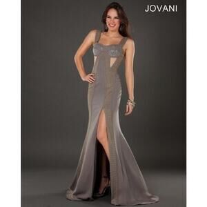 JOVANI Studded Gorgeous Evening Dress Size 8